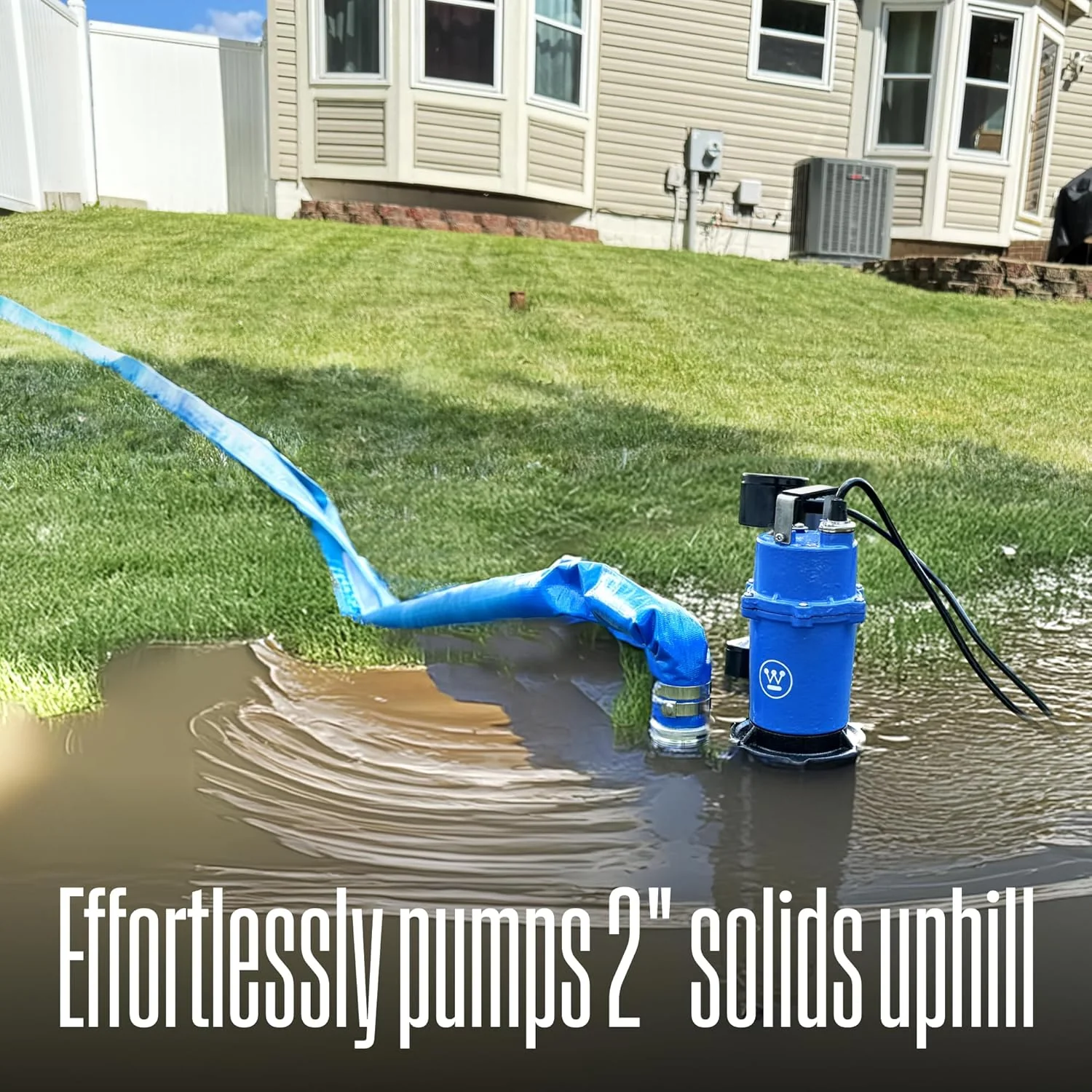 1/2 HP Sewage Pump with Vertical Float Switch - Image 5