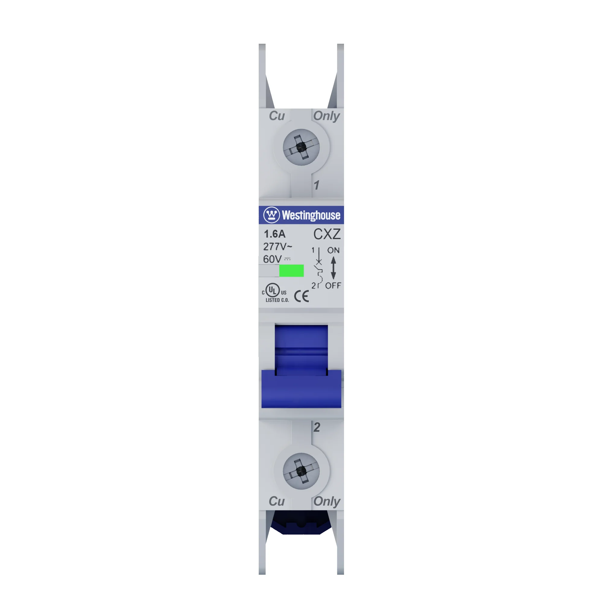 1.6A 1 Pole Miniature Circuit Breaker C Curve - Image 3