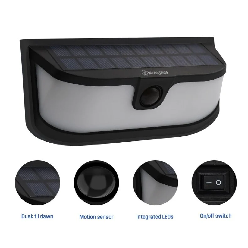 1200 Lumen Solar Security Light Set, 2 Pack - Image 5