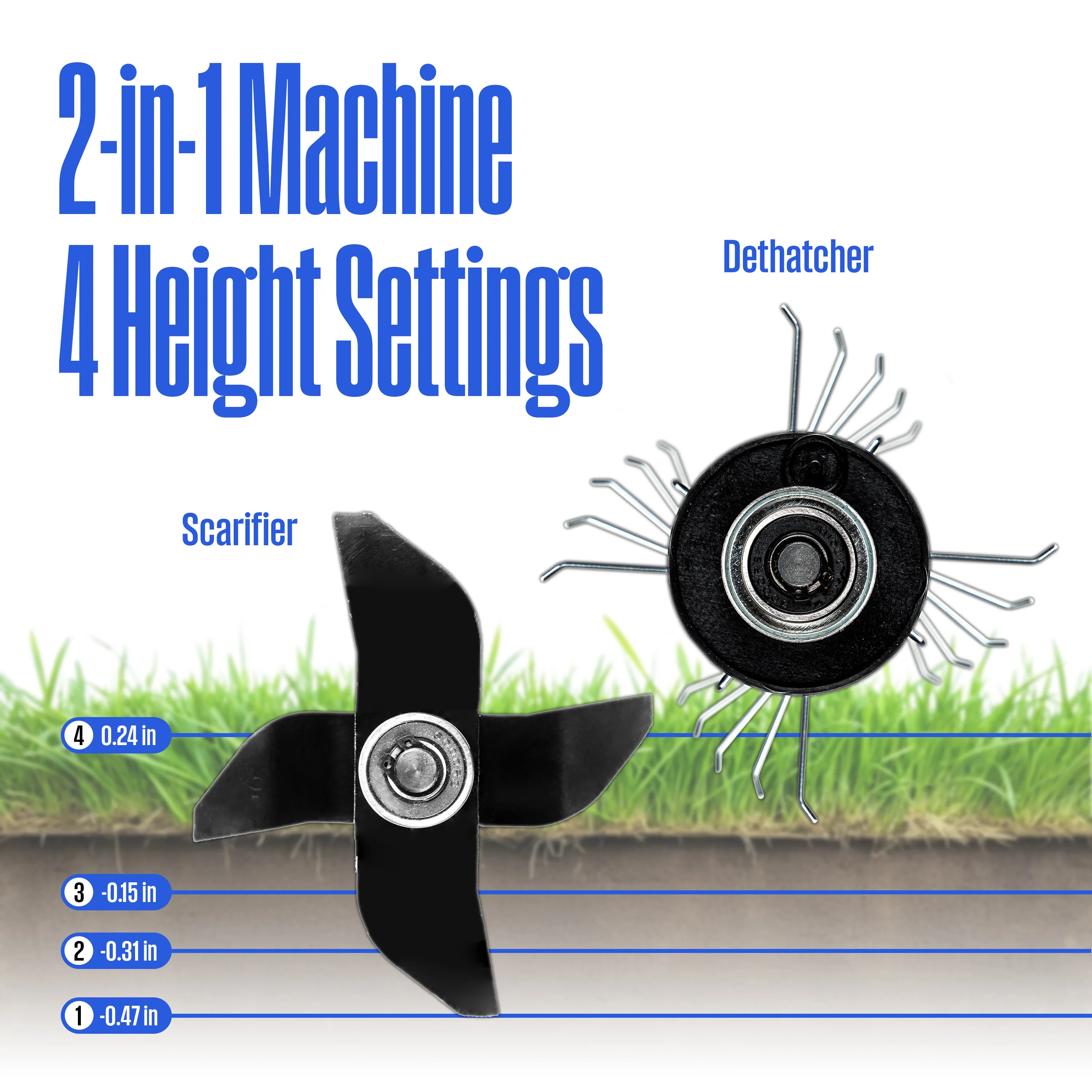 13" Aerator Dethatcher - Image 6