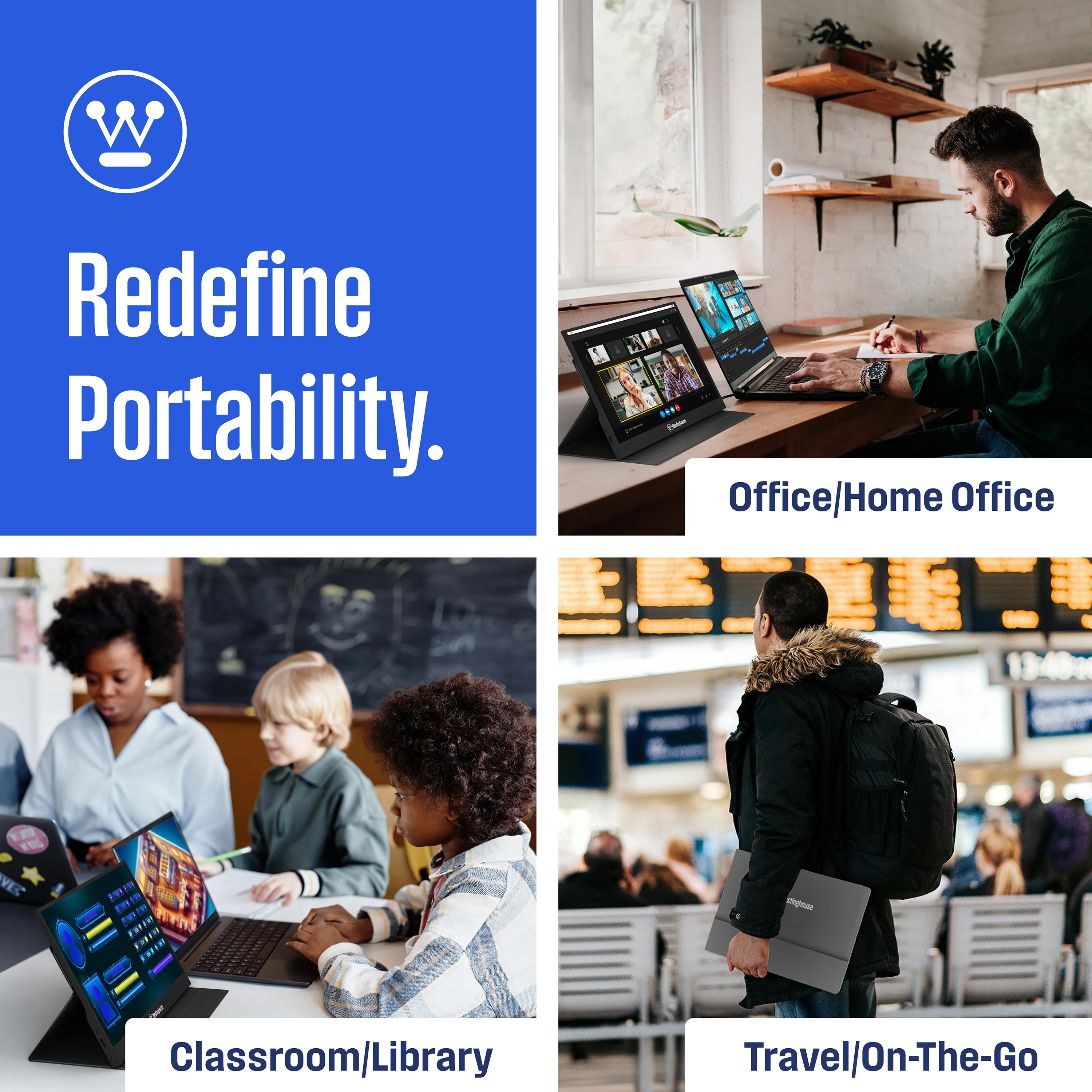 15.6" Portable Monitor for Laptop & Travel - Image 4