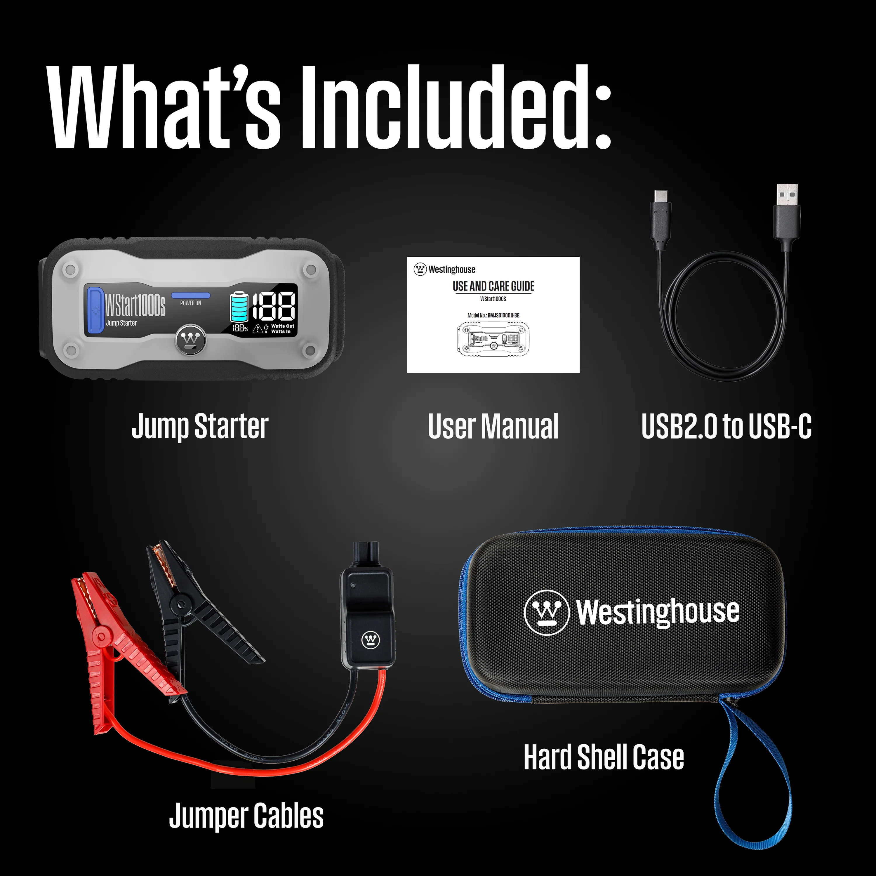 1500A Portable Car Battery Jump Starter Power Bank - Image 8