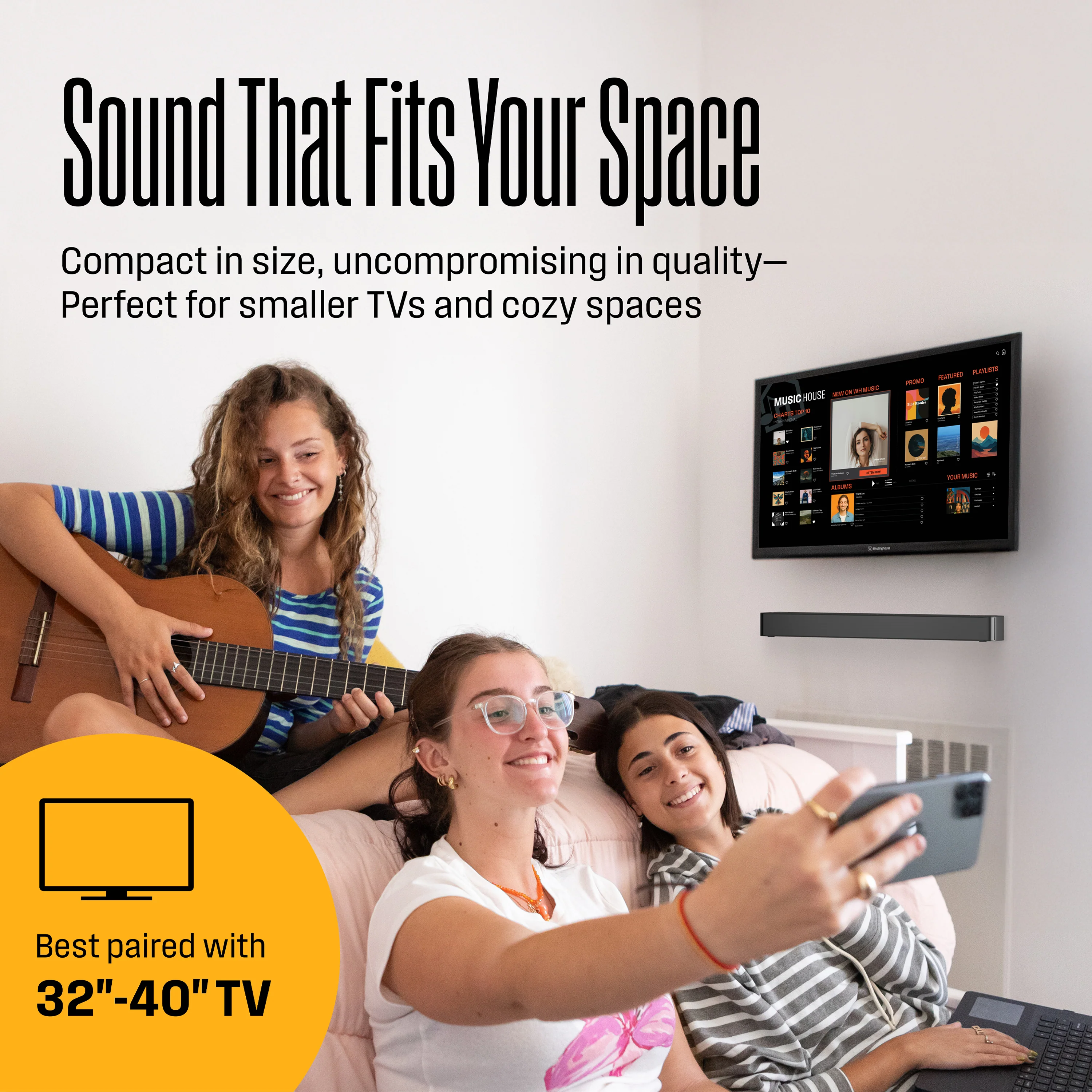 2.0 Channel Mini Soundbar - Image 6