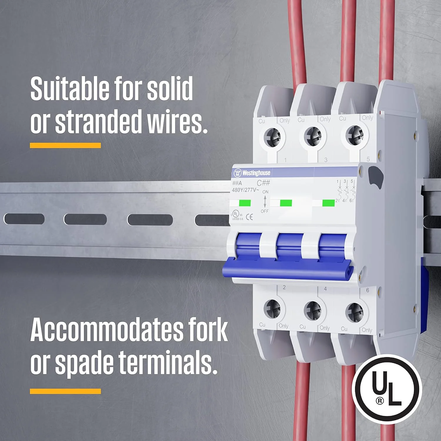20A 3 Pole Miniature Circuit Breaker C Curve - Image 5