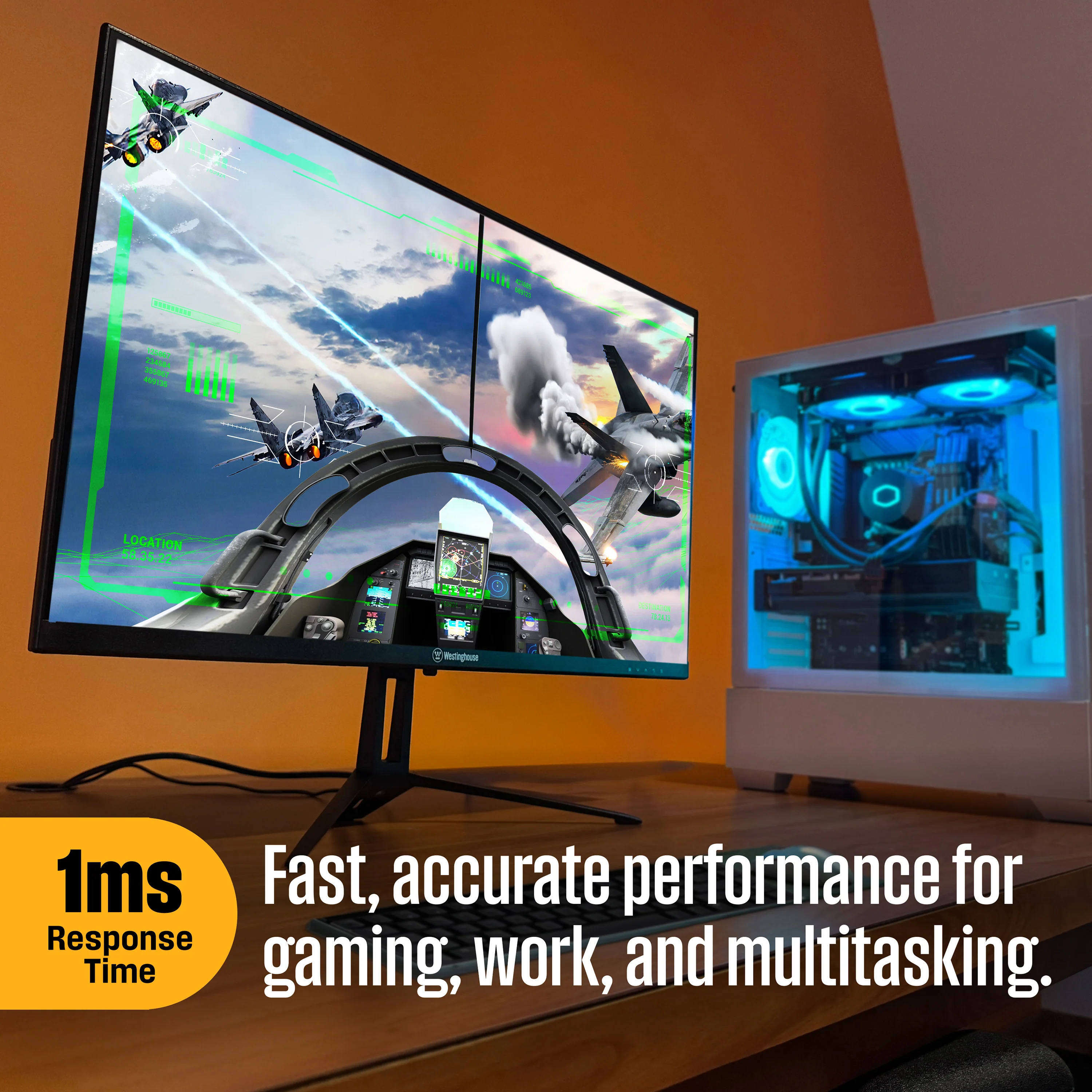 22" FHD  100Hz Home Office Monitor - Image 4