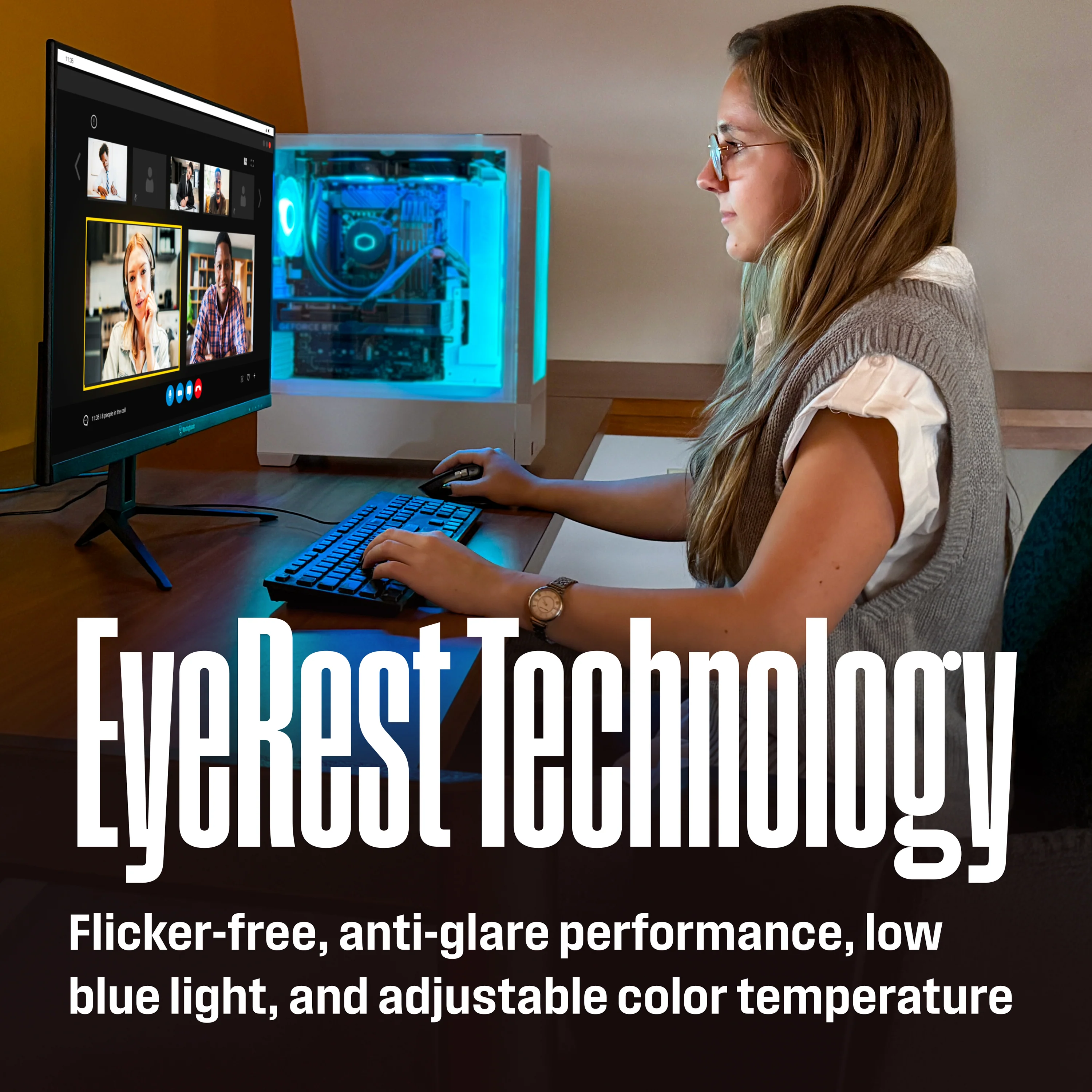 22" FHD  100Hz Home Office Monitor - Image 6