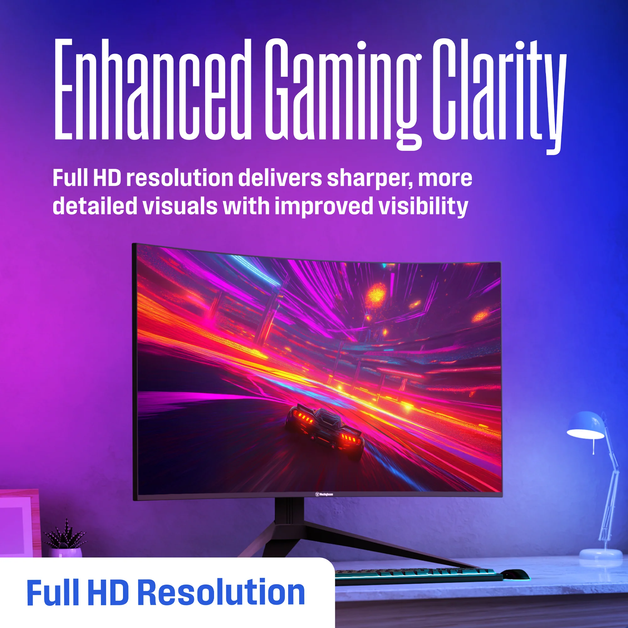24" Curved Gaming Monitor - Image 4