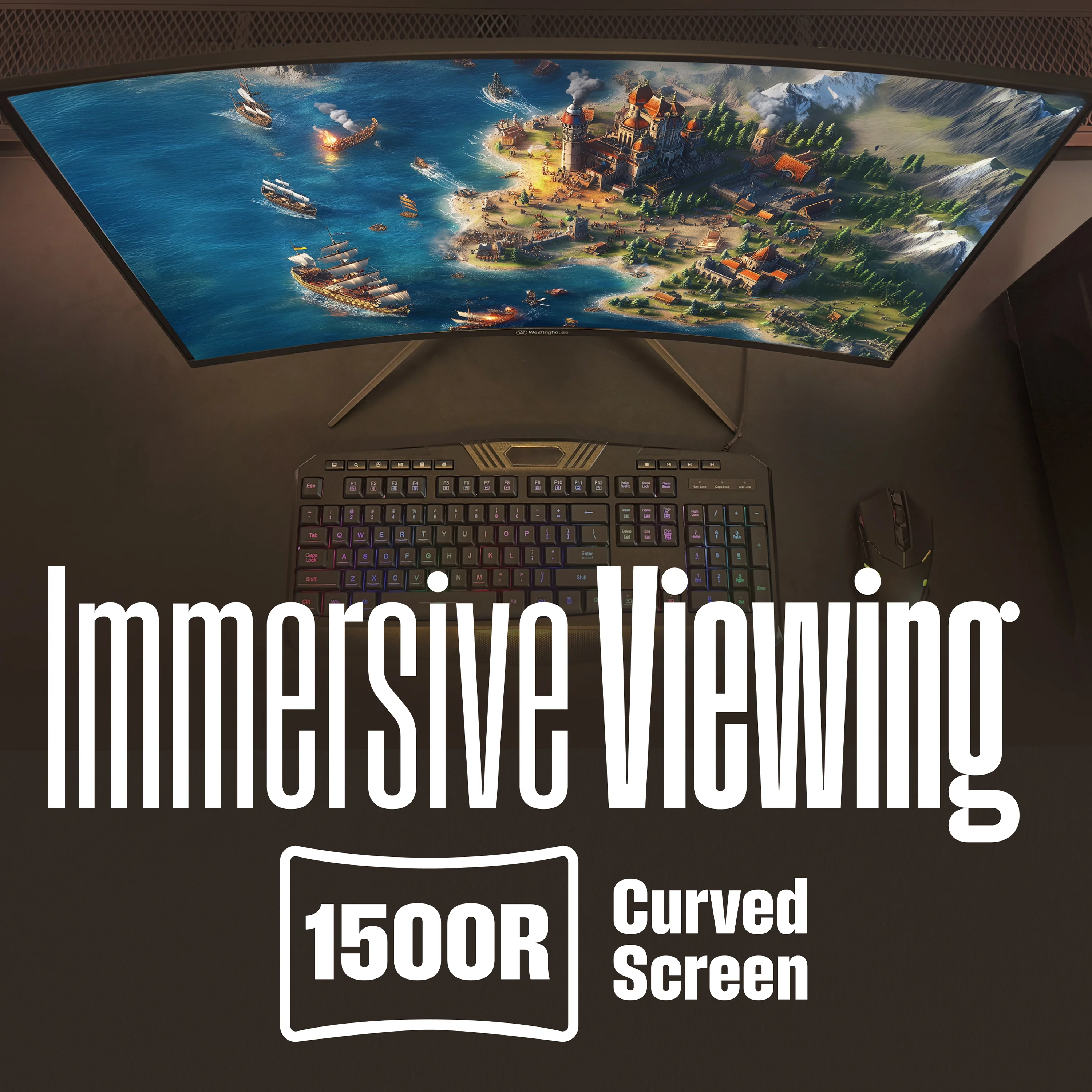 27" FHD Curved Gaming Monitor - Image 5