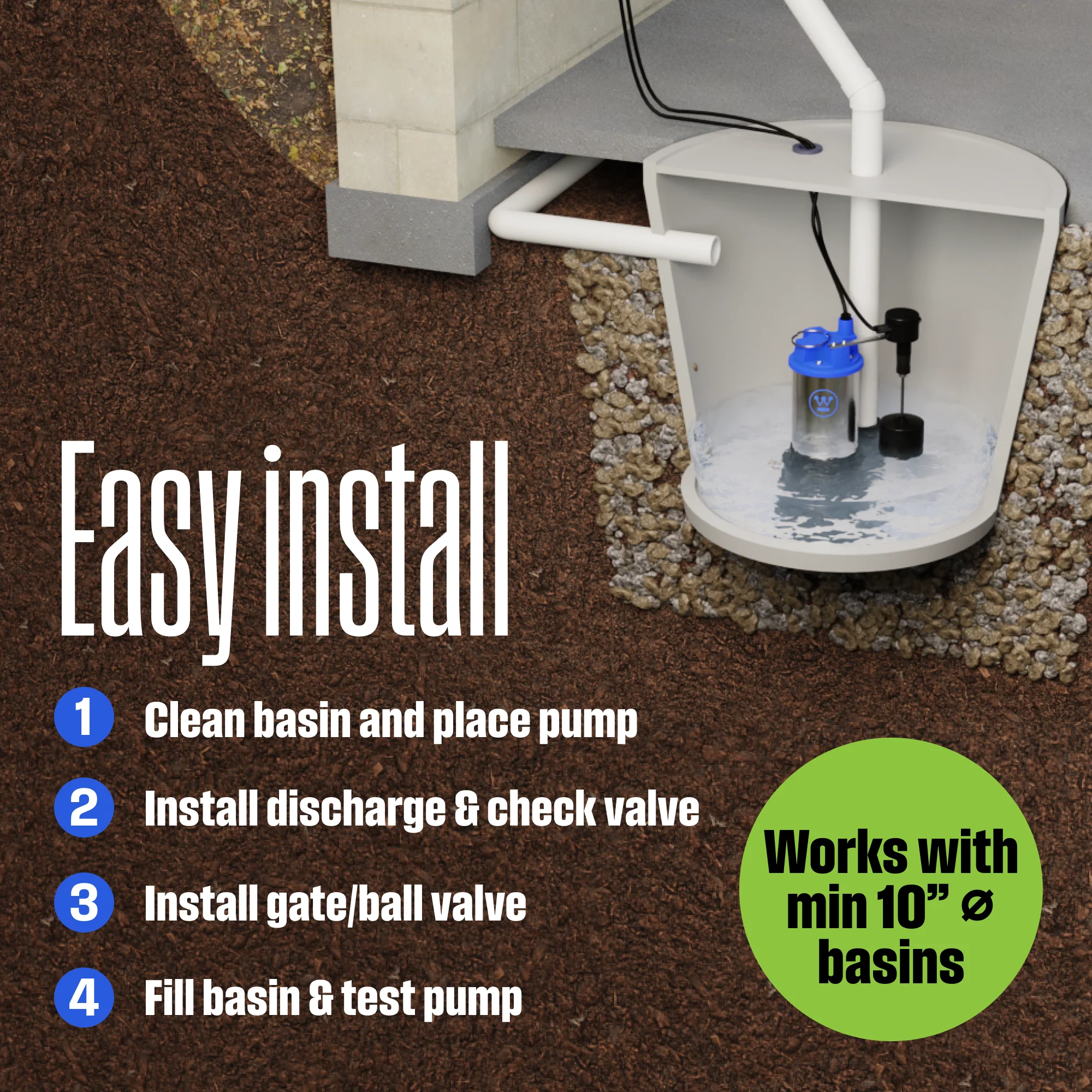 3/4 HP Submersible Sump Pump - Image 7