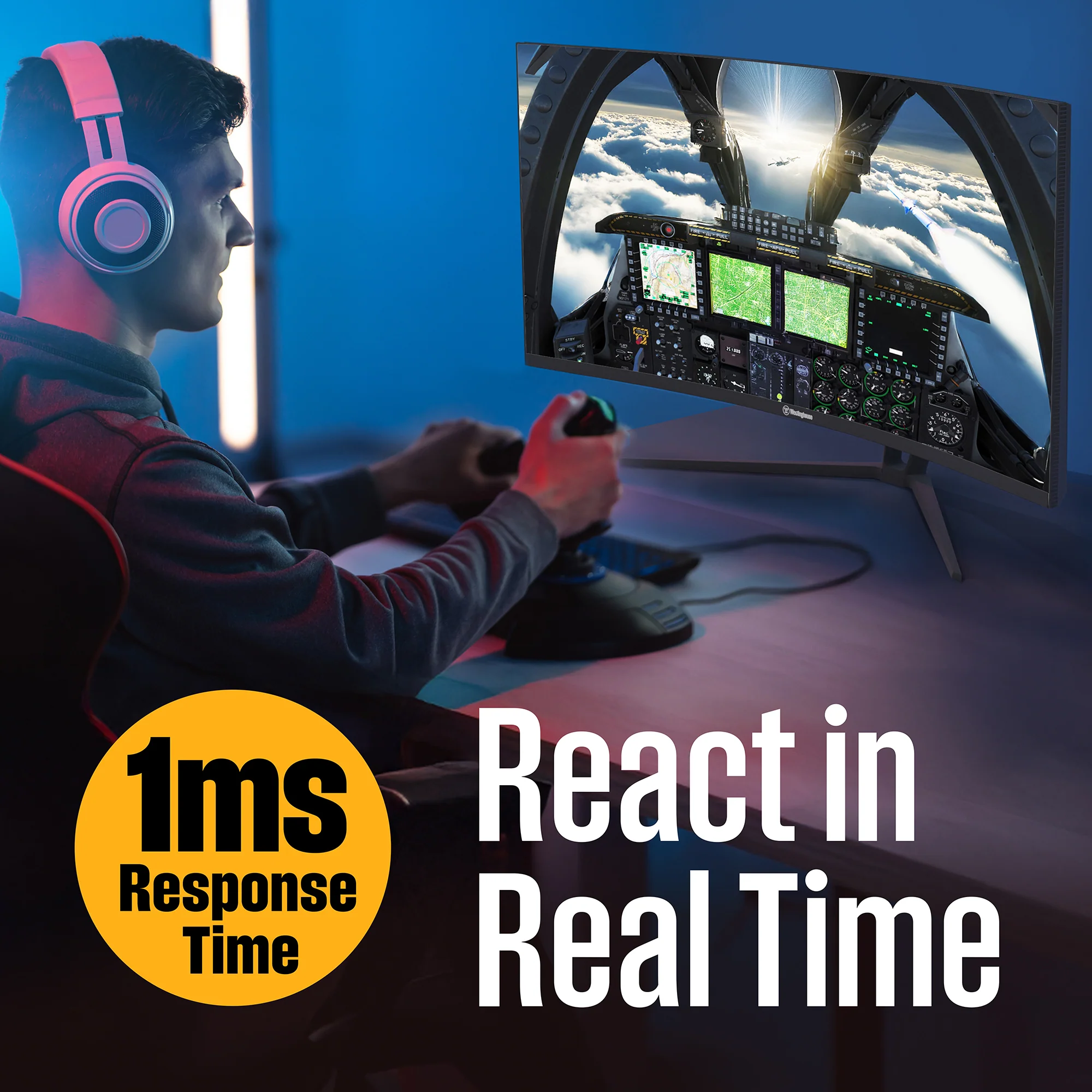 34" Curved Ultrawide Gaming Monitor - Image 6