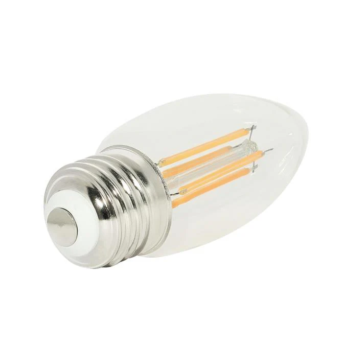 4.5 Watt (60 Watt Equivalent) B11 Dimmable Filament LED Light Bulb - Image 2