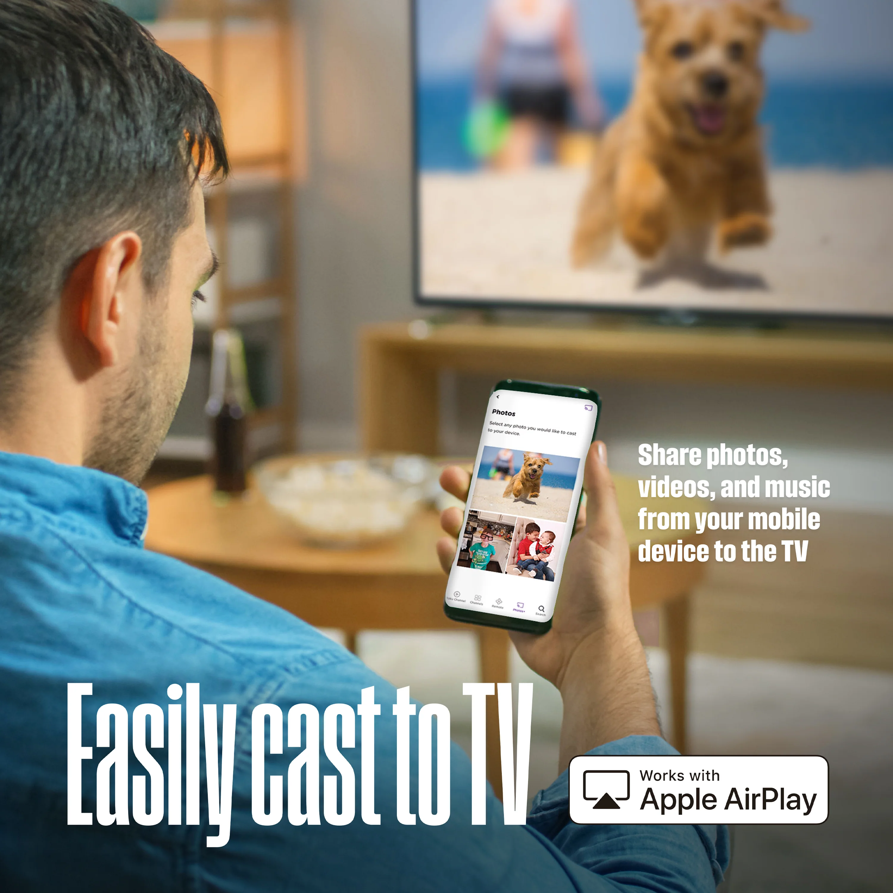 32″ HD Smart Roku TV - Image 3