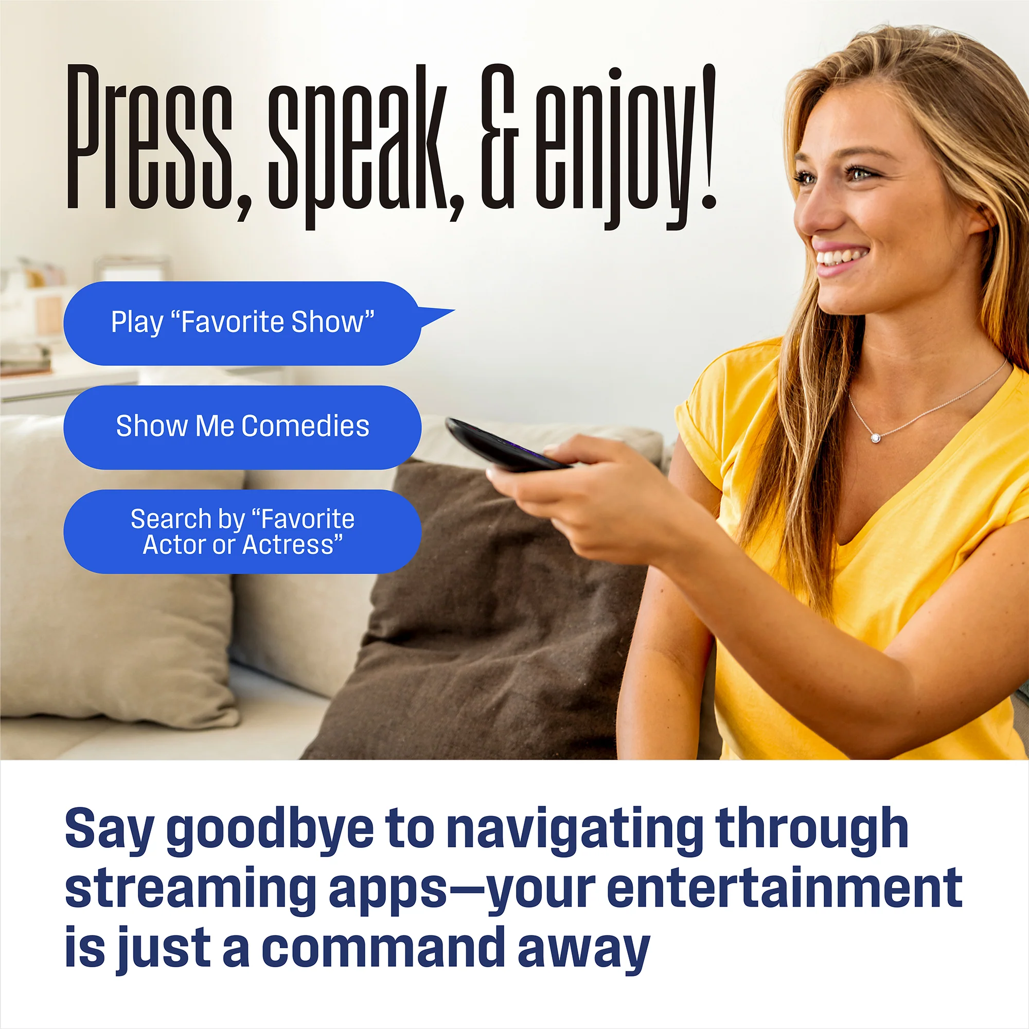 50″ Edgeless 4K UHD Roku TV with Voice Remote - Image 7