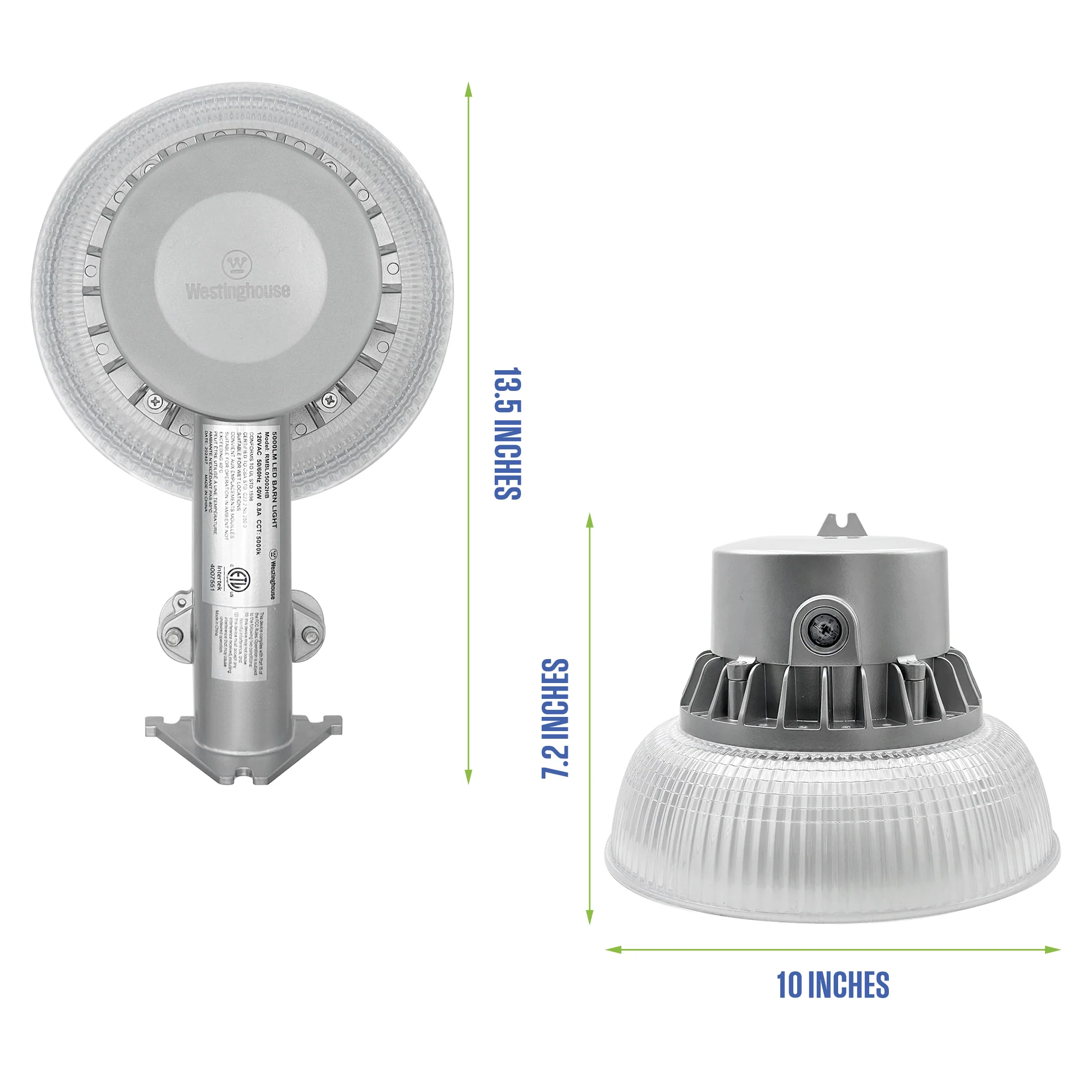 5000L Wired Barn Light, Set of 2 - Image 3