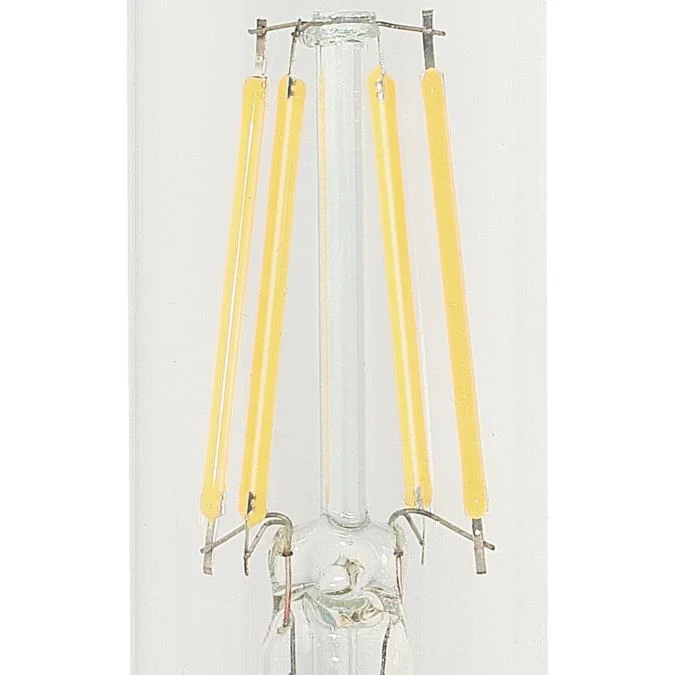 6.5W T10 Filament LED Dimmable Clear 2700K E26 (Medium) Base - Image 8