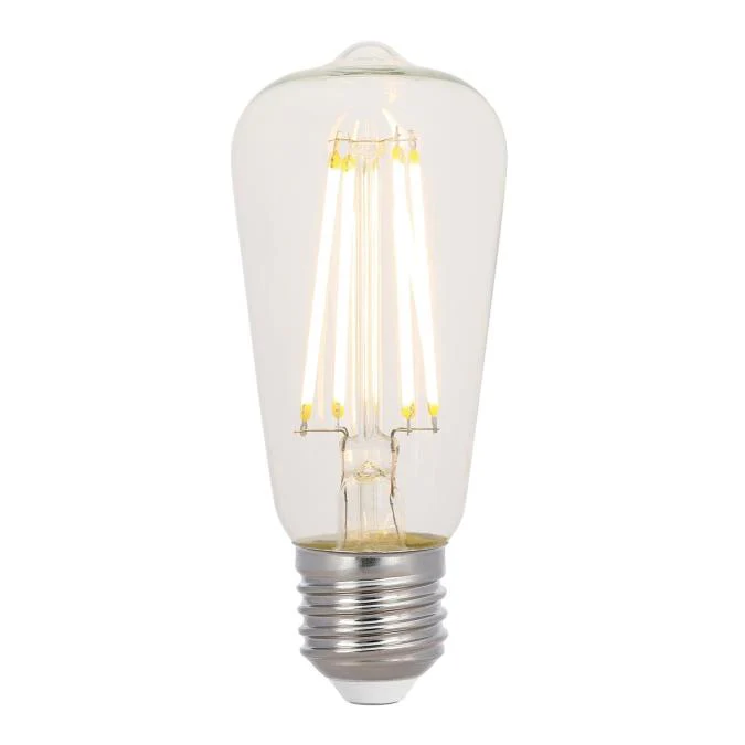 8 Watt (100 Watt Equivalent) ST15 Dimmable Filament LED Light Bulb - Image 3