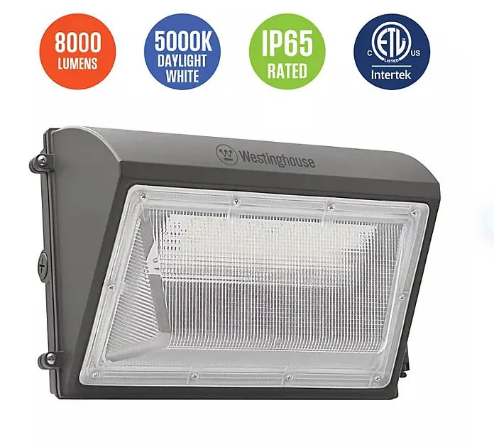 8000 Lumen LED Wall Pack Light - Image 2
