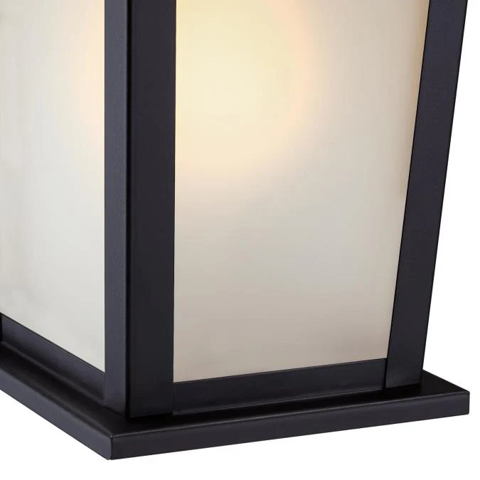 Bedingfield 7 Inch, One-Light Matte Black Outdoor Wall Fixture with Dusk to Dawn Sensor - Image 6