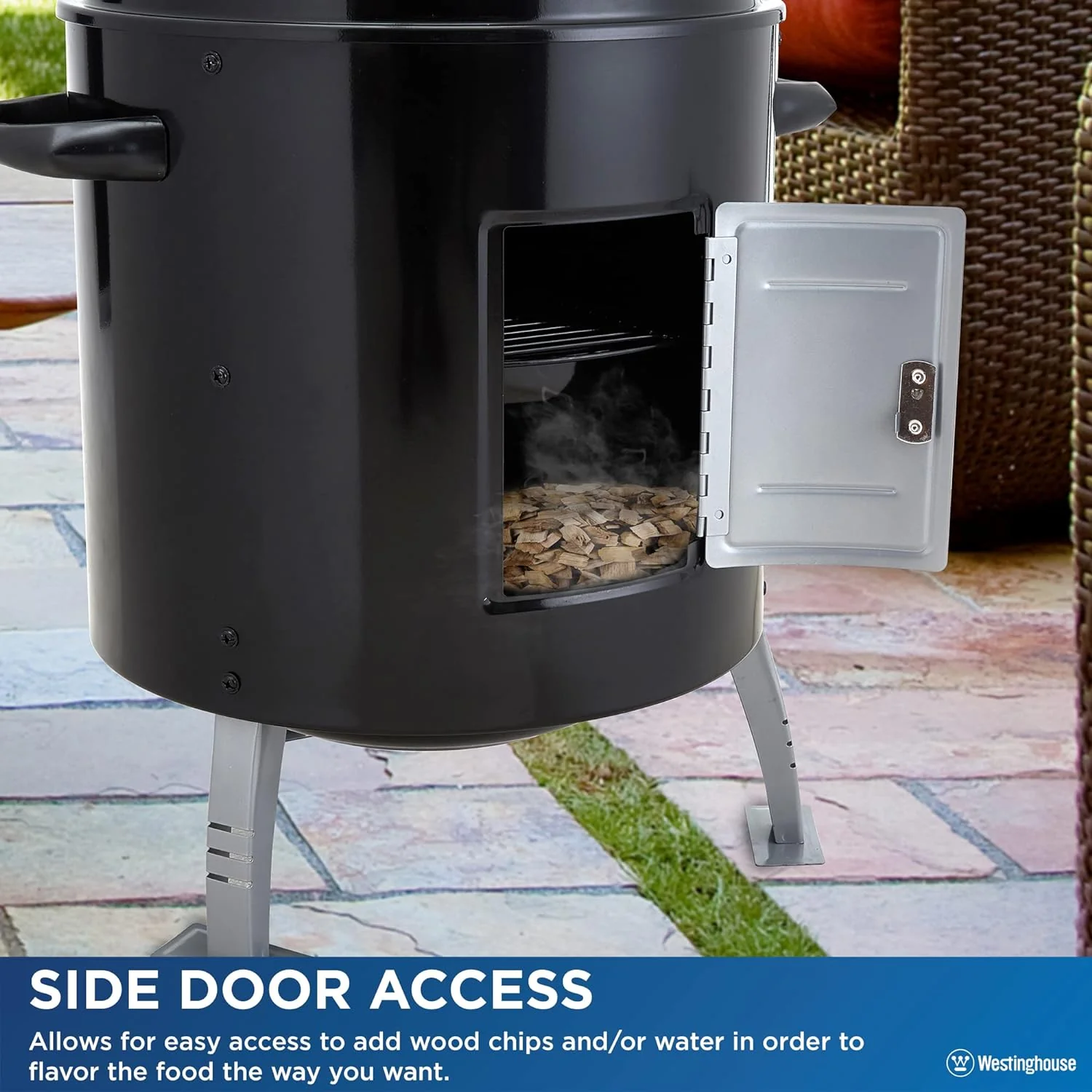 Portable 16-Inch Char Broil Steel Smoker - Image 2