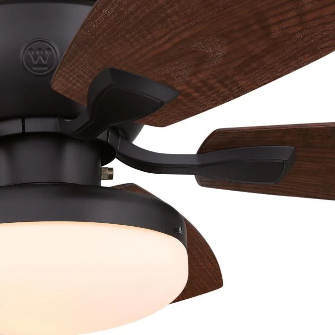 Contempra 52-Inch Indoor/Outdoor Ceiling Fan with LED Light Fixture, Black-Bronze - Image 6