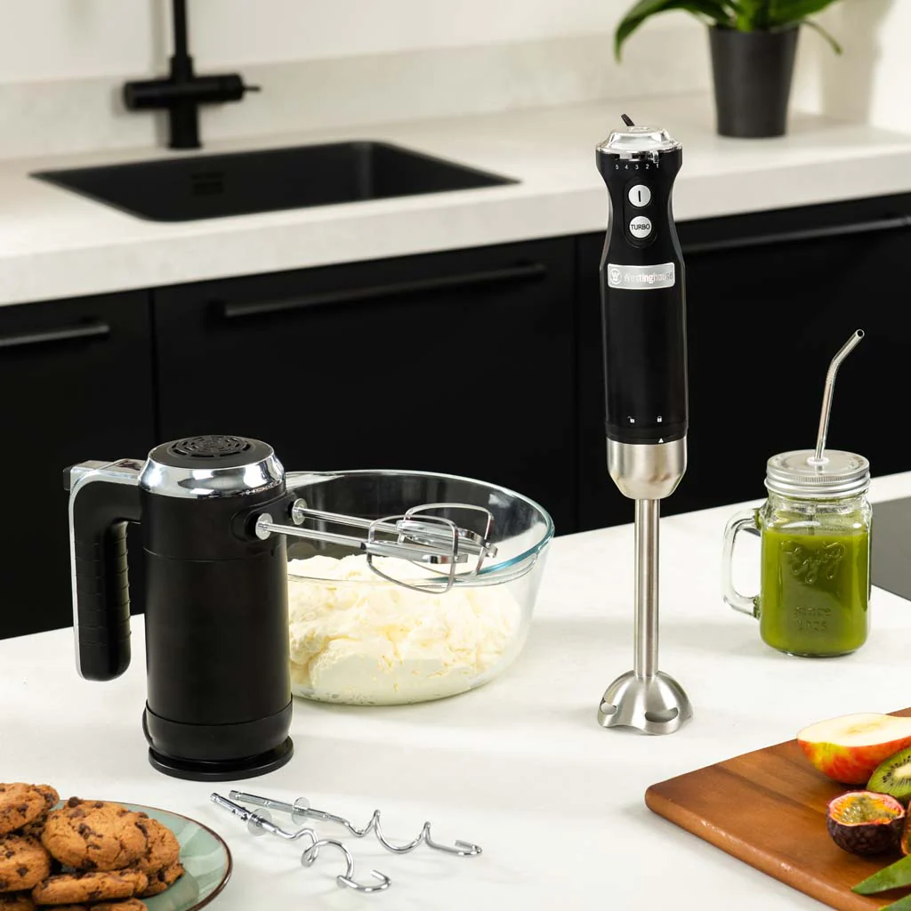 Retro Series Hand Blender - Black - Image 6