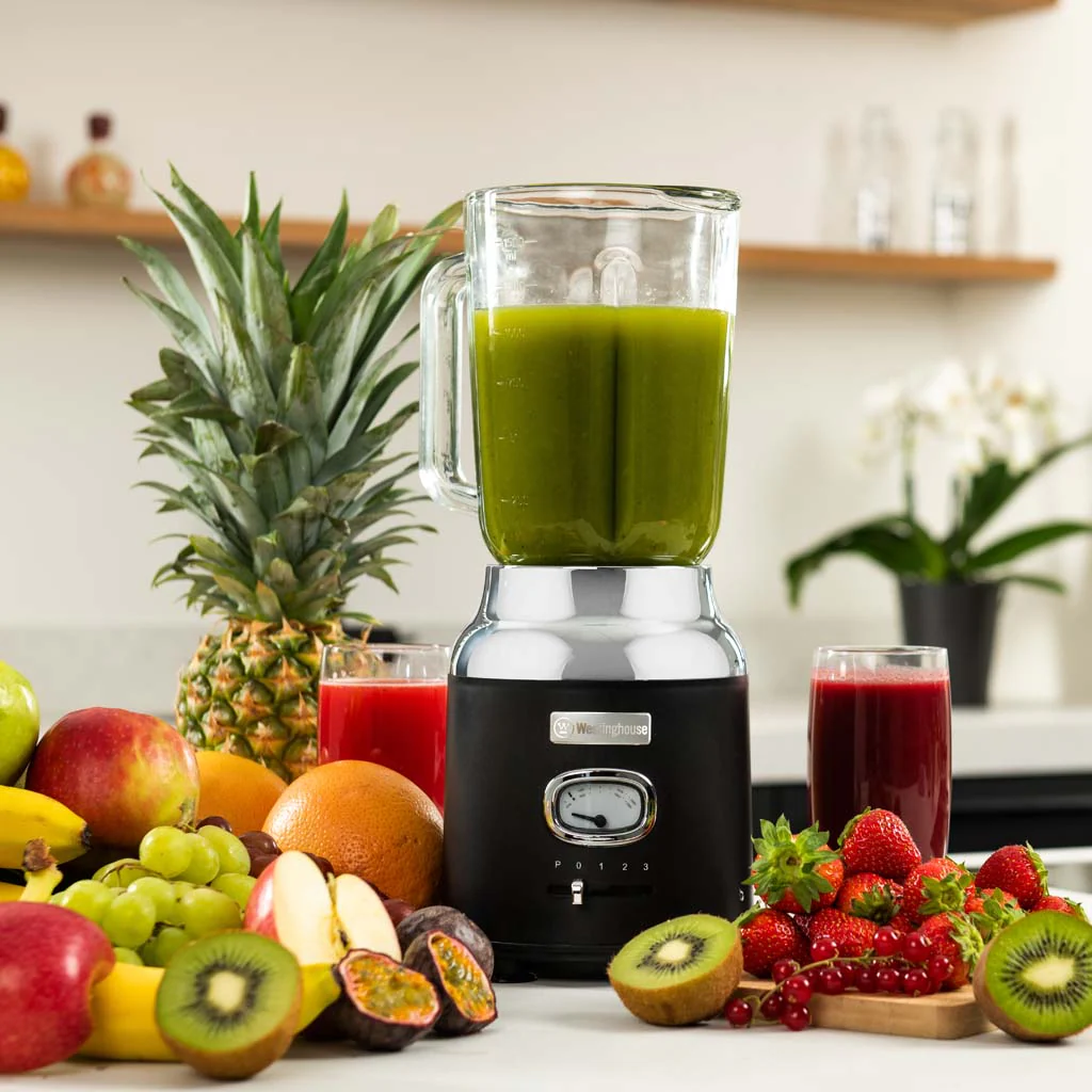 Retro Series Table Blender - Black - Image 6