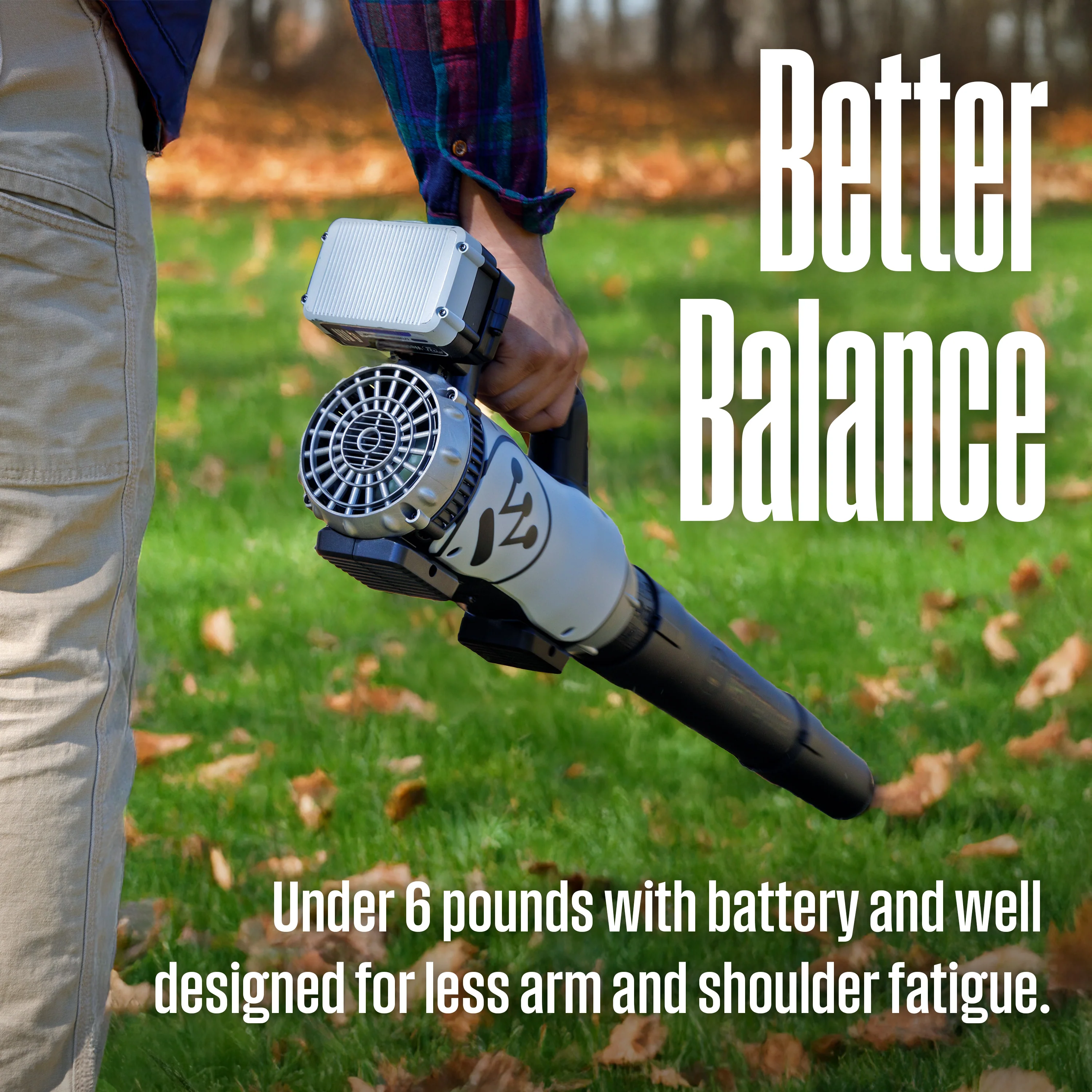 Cordless 20V Leaf Blower - Image 7