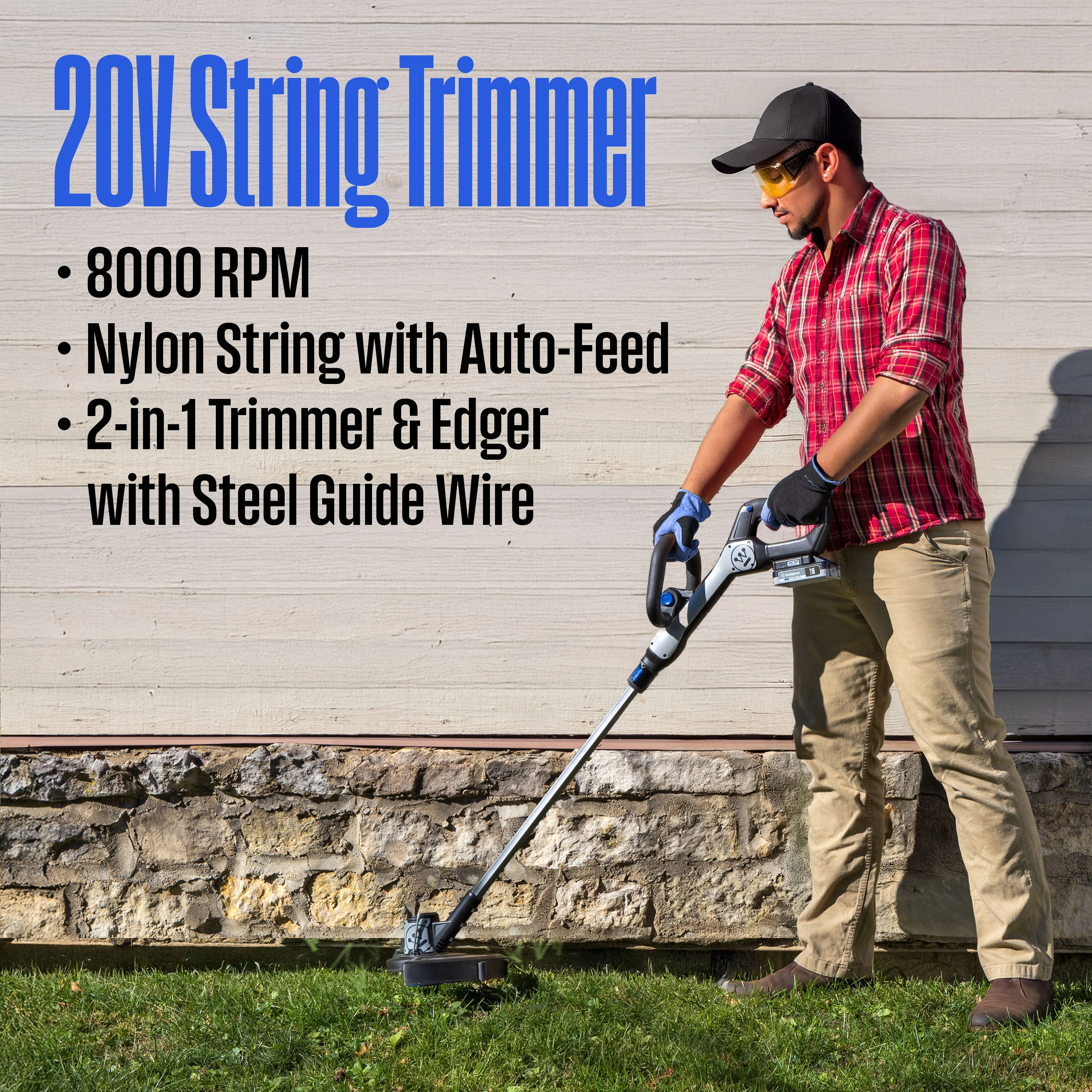 Cordless 20V Leaf Blower/String Trimmer Kit - Image 5