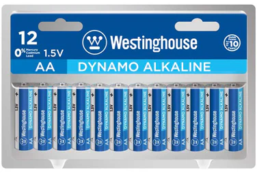 Dynamo Alkaline AA 12 pack