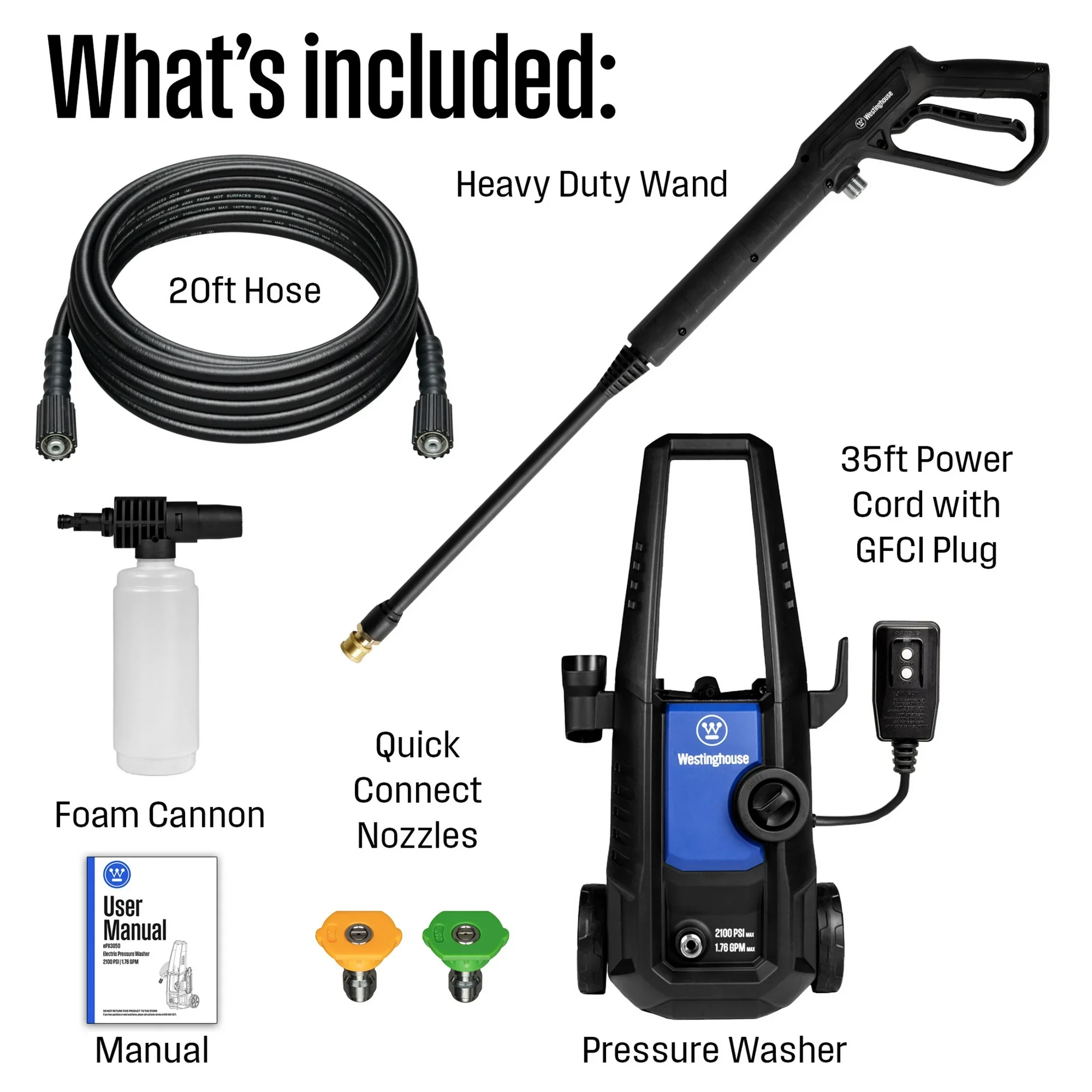 ePX3050 Electric Pressure Washer - Image 11