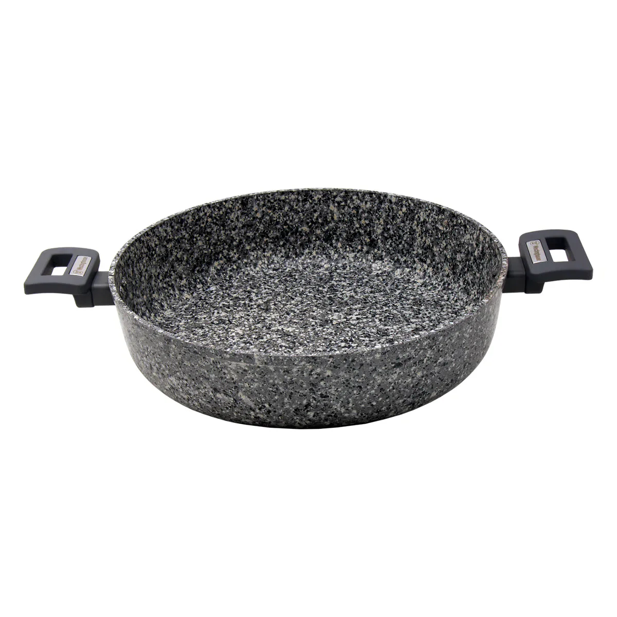 Gray Granite Marble Finish Casserole Pot (11") - Image 5