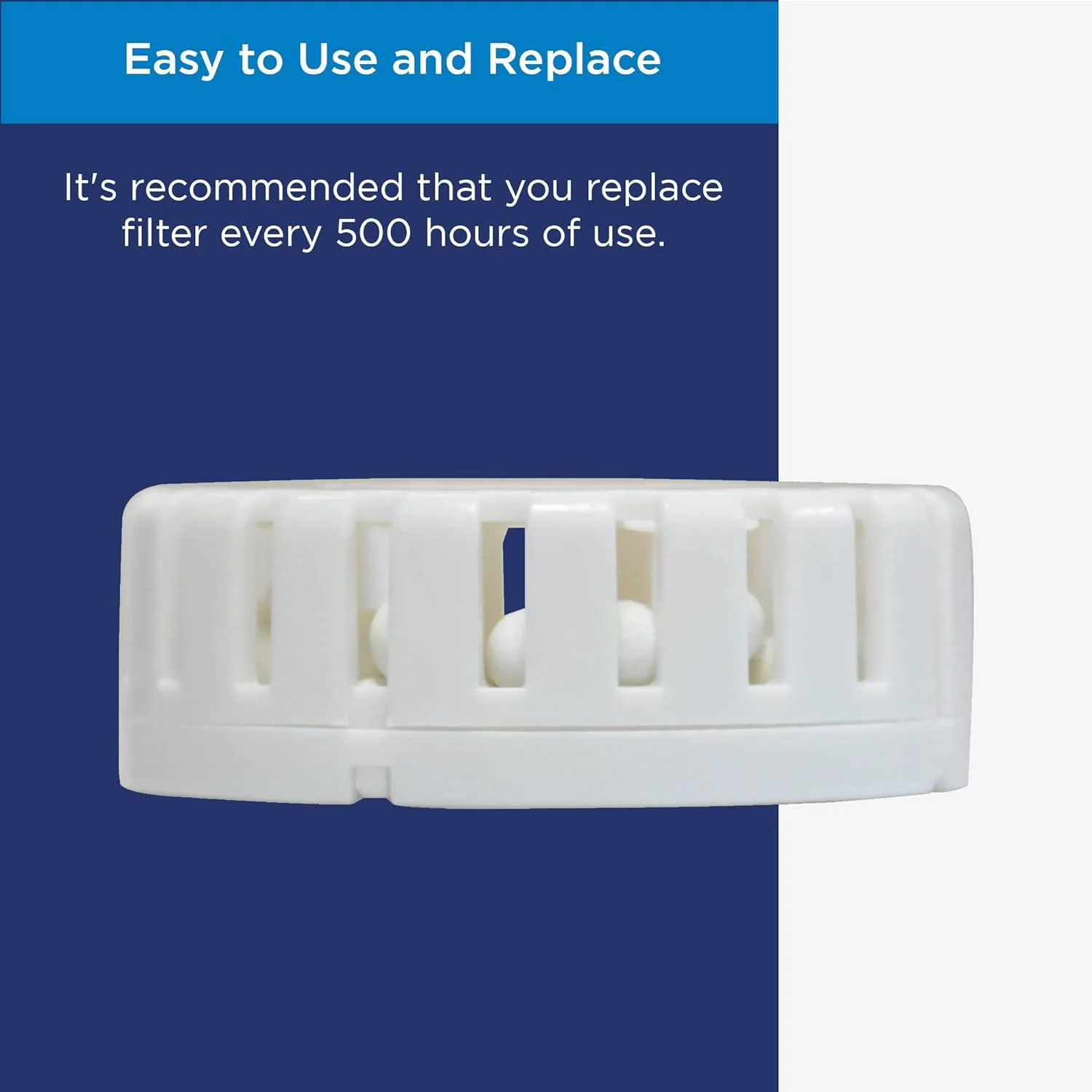 Humidifier Replacement Filter - Set of 4 Ceramic Ball Filters with Honeycomb Filtertrap System and Soft and Healthy Mist - Maintains Clean and Breathable Air - Image 4
