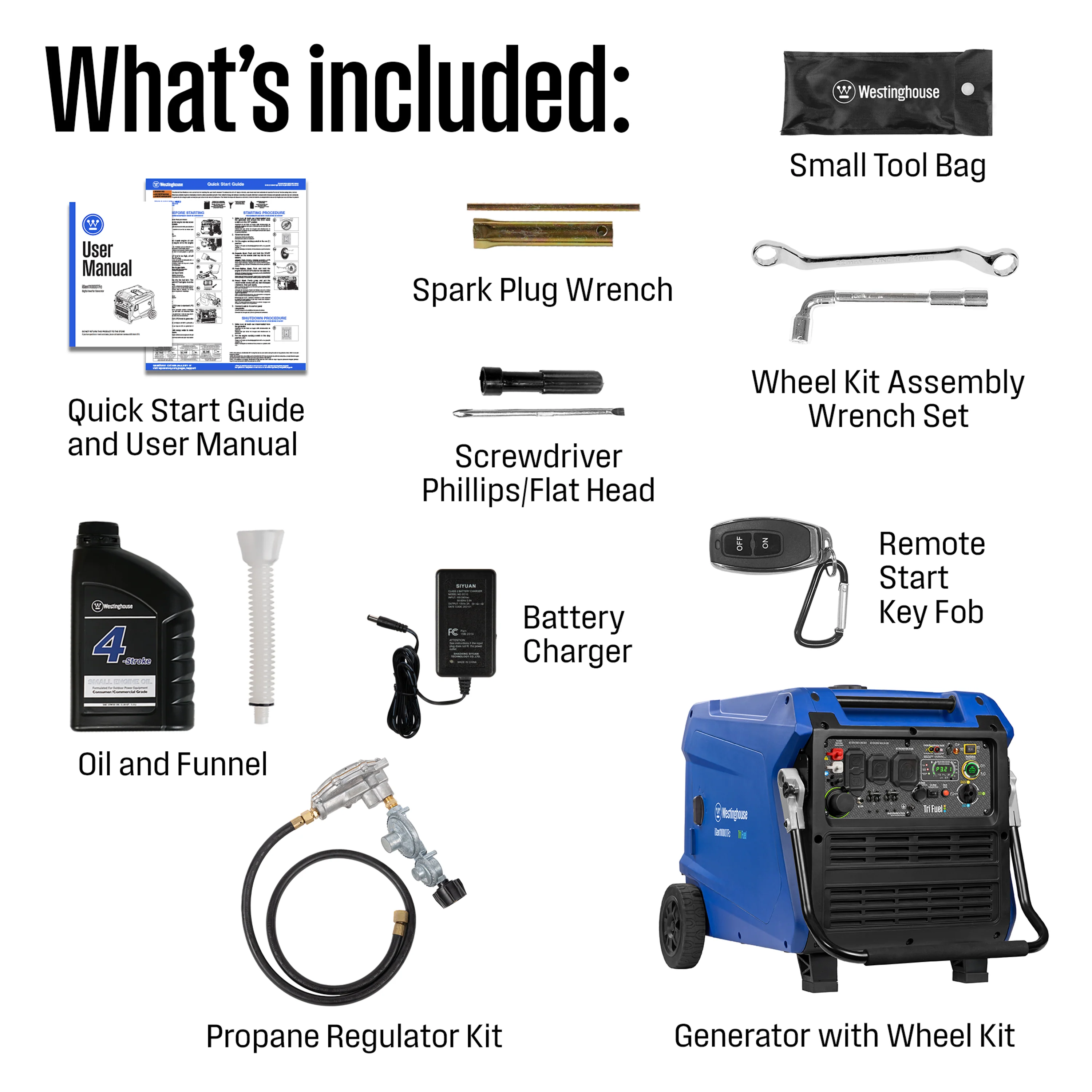 iGen11000TFc Inverter Generator - Tri-Fuel with CO Sensor - Image 11