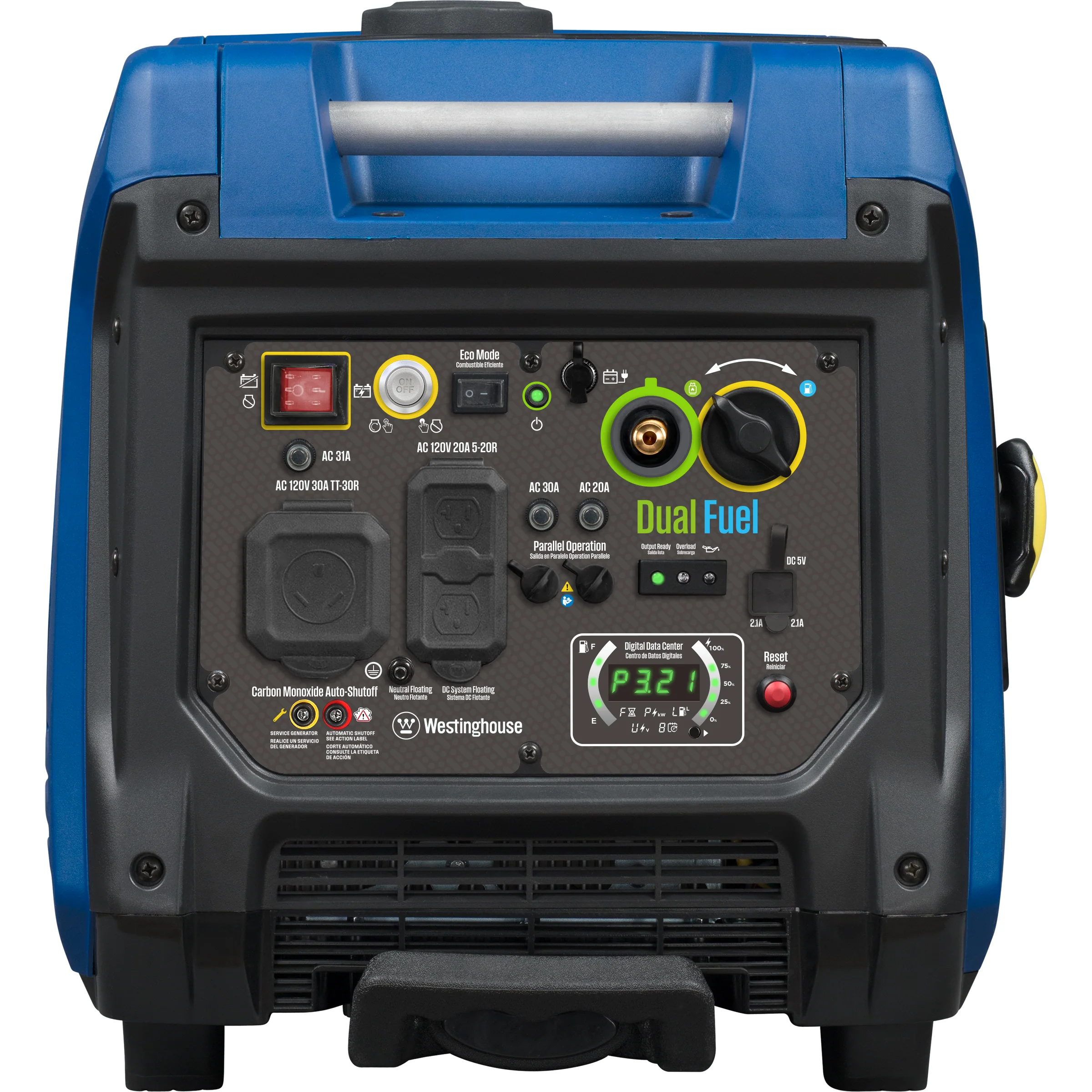 iGen5000DFc Inverter Generator Dual Fuel with CO Sensor - Image 11