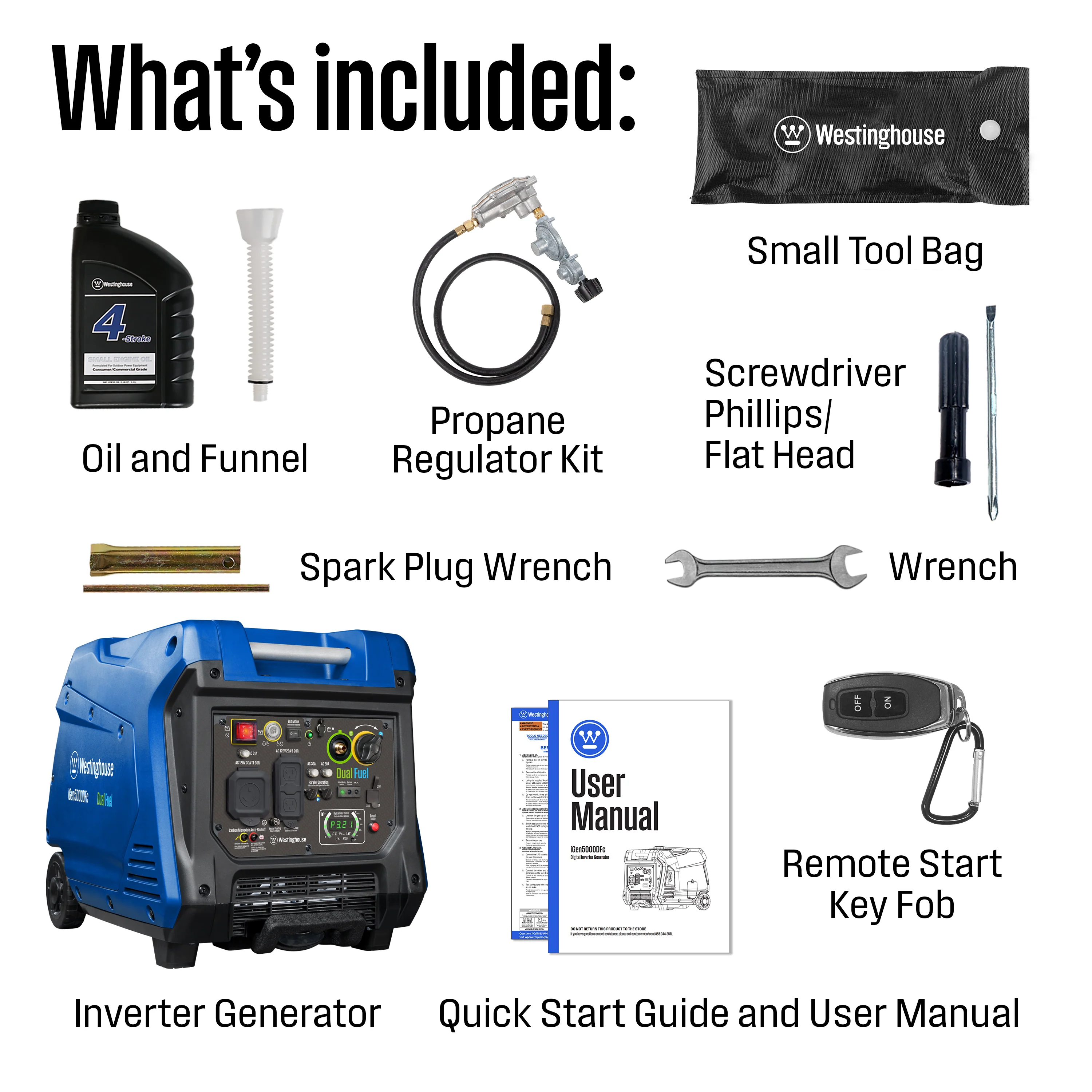 iGen5000DFc Inverter Generator Dual Fuel with CO Sensor - Image 9