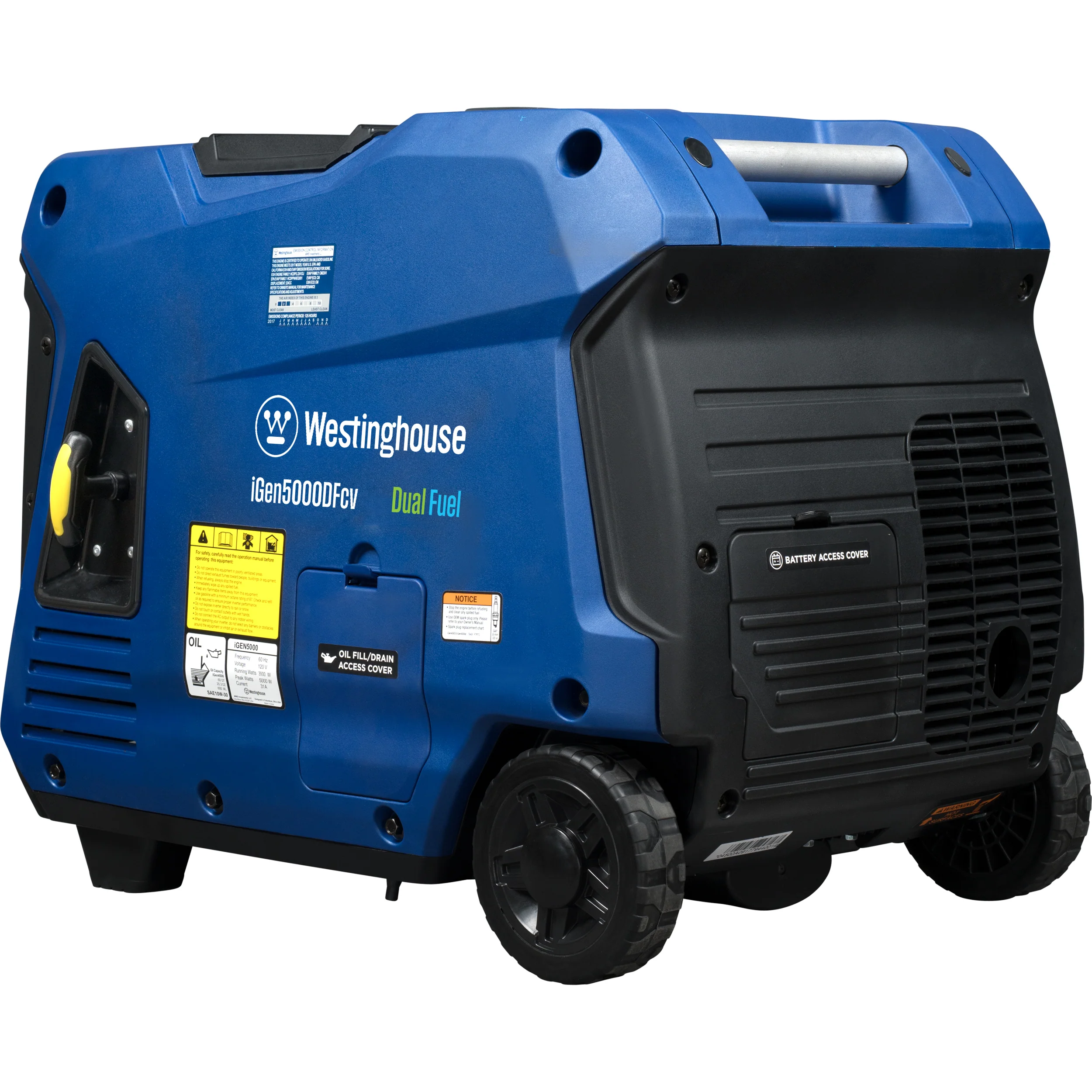 iGen5000DFcv Inverter Generator - Dual Fuel with CO Sensor - Image 9