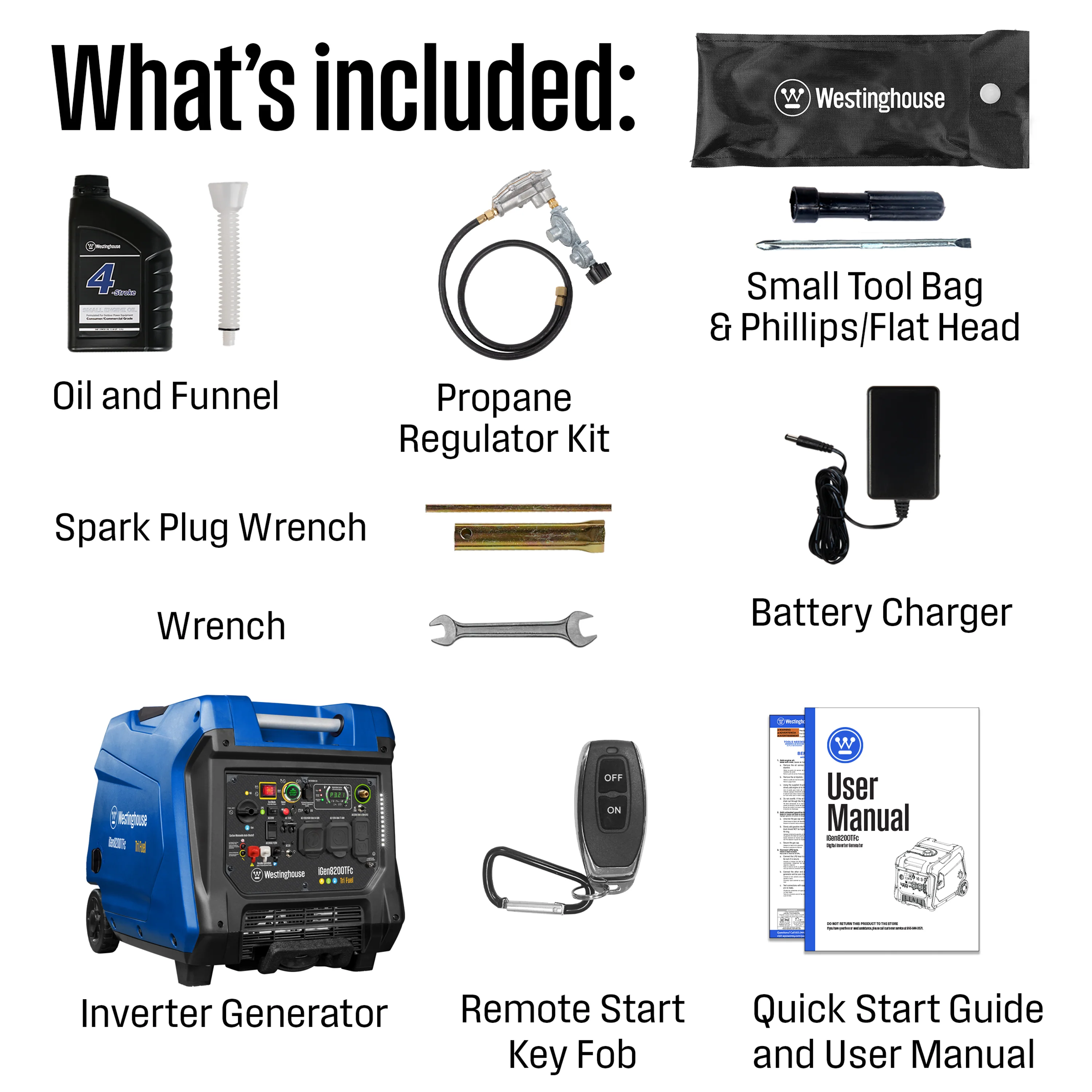 iGen8200TFc Inverter Generator - Tri-Fuel with CO Sensor - Image 10