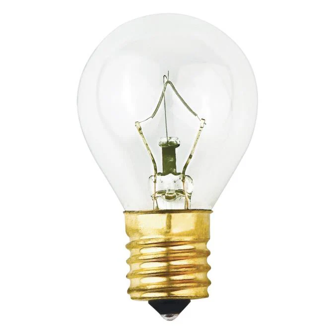 40 Watt S11 Incandescent Clear E17 (Intermediate) Base, 120 Volt, Card
