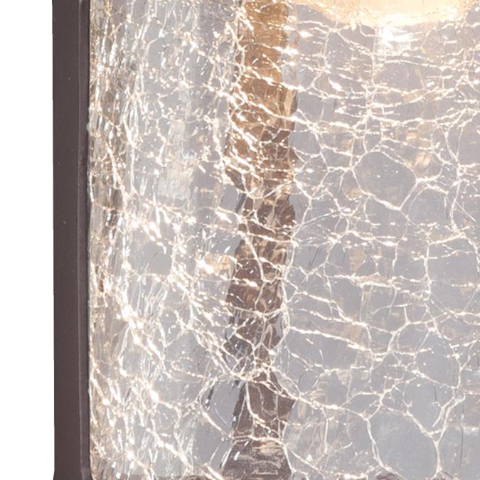 One-Light Dimmable LED Outdoor Wall Fixture, Oil Rubbed Bronze Finish - Image 4