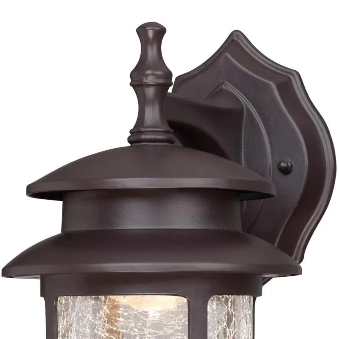 One-Light Dimmable LED Outdoor Wall Fixture, Oil Rubbed Bronze Finish - Image 5