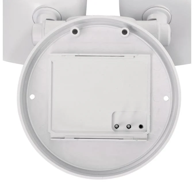 Two-Light 18W LED Outdoor Security Light Wall Fixture with Motion Sensor, White Finish - Image 7