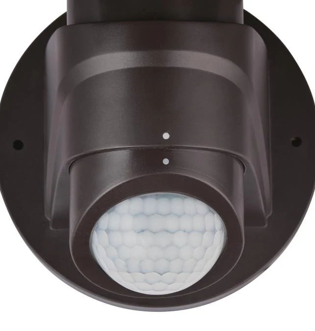 Two-Light 18W LED Outdoor Security Light Wall Fixture with Motion Sensor, Bronze Finish - Image 5