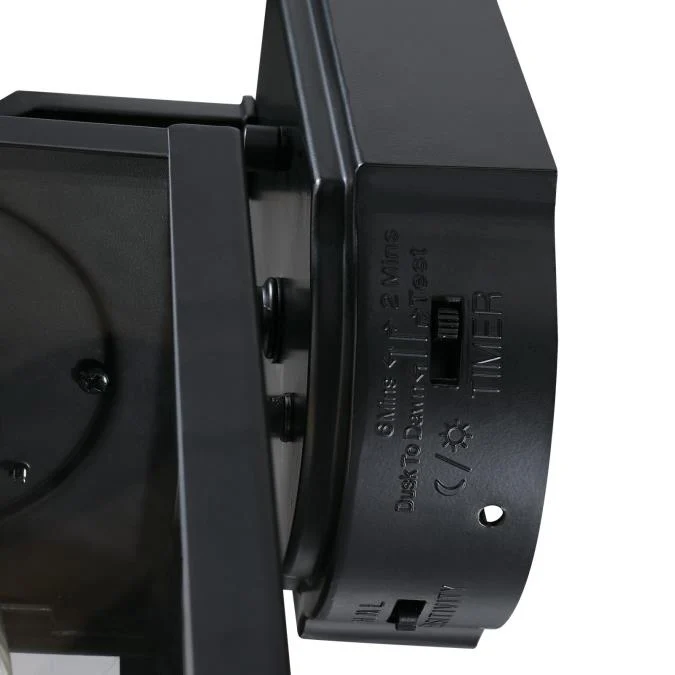Victoria One-Light Outdoor Wall Fixture with Motion Sensor, Matte Black Finish - Image 5