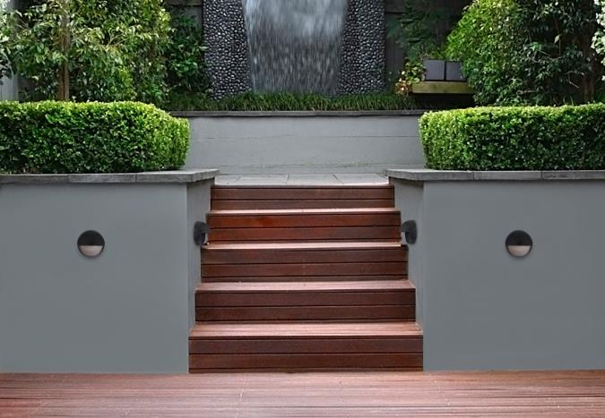 Winslett One-Light Dimmable LED Outdoor Wall Fixture, Textured Black Finish, Dark Sky Friendly - Image 2