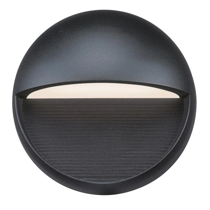 Winslett One-Light Dimmable LED Outdoor Wall Fixture, Textured Black Finish, Dark Sky Friendly - Image 7