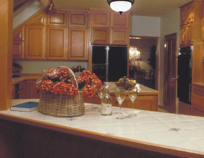 Two-Light Flush-Mount Interior Ceiling Fixture, Oil Rubbed Bronze Finish with Frosted White Alabaster Glass - Image 3