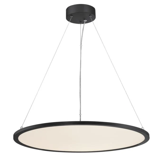 Atler LED Indoor Chandelier, Matte Black Finish - Image 4