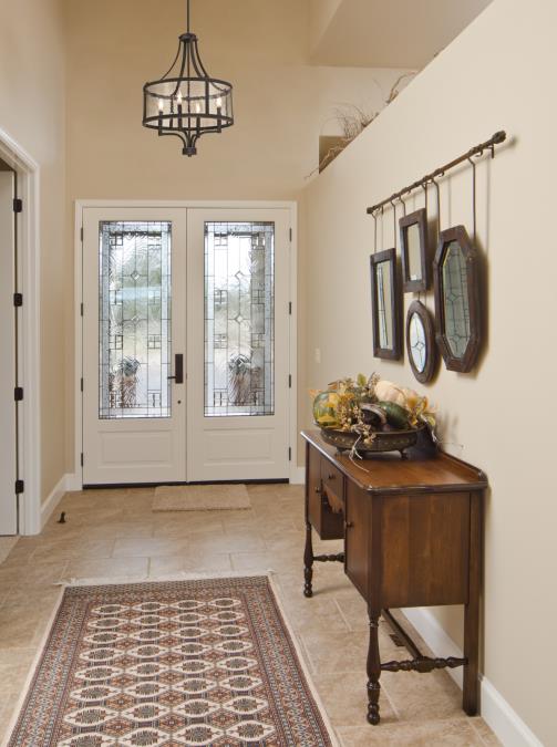 Belle View Four-Light Indoor Chandelier, Oil Rubbed Bronze Finish with Highlights - Image 2