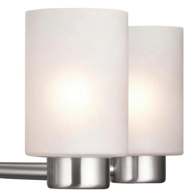 Sylvestre Five-Light Indoor Chandelier, Brushed Nickel Finish - Image 4