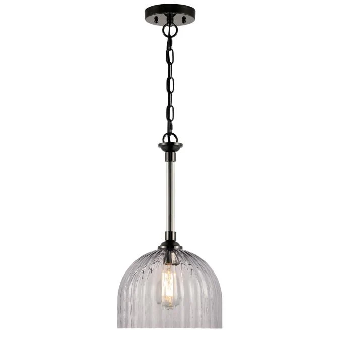 Camrose One-Light Indoor Pendant, Gun Metal Finish - Image 6